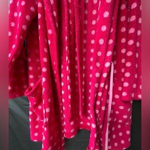 Flirtitude Polka Dot Bathrobe, Wrap Robes Size XL (Junior)